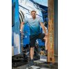 NEO TOOLS Farmer Rövid munkásnadrág, DENIM, cipzáros oldalzsebekkel, 98% pamut, 410g/m2, L 81-279-L