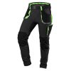 NEO TOOLS Munkásnadrág, PREMIUM, 4 irányban önbeálló anyag, fekete-zöld, XL 81-290-XL