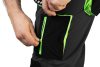 NEO TOOLS Munkásnadrág, PREMIUM, 4 irányban önbeálló anyag, fekete-zöld, XL 81-290-XL