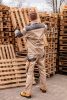 NEO TOOLS Munkadzseki 2 az 1-ben, XXL/58 100% pamut, 180g/m2, lezippzározható ujjak  81-310-XXL