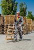 NEO TOOLS Kantáros Munkásnadrág, BASIC, L/52, 35% pamut, 65% polyester, 245 g/m2, térdprotektor zseb, L 81-430-L