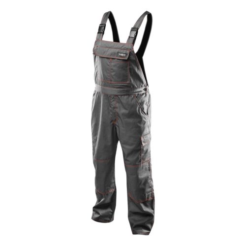 NEO TOOLS Kantáros Munkásnadrág, BASIC, XXL/58, 35% pamut, 65% polyester, 245 g/m2, térdprotektor zseb, XXL 81-430-XXL