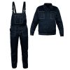 NEO TOOLS Munkaruha szett, BASIC, kantáros nadrág + munkadzseki, M 81-450-M
