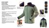 NEO TOOLS Polár Munkavédelmi kabát, oliva, CAMO, 100% poliészter, 300g/m2, XL 81-505-XL