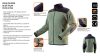 NEO TOOLS Polár Munkavédelmi kabát, oliva, CAMO, 100% poliészter, 300g/m2, XL 81-505-XL