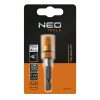 NEO TOOLS TOLDÓSZÁR BEHAJTÓSZÁR Csavarhúzó bitekhez 60MM KUPLUNGOS 25 év garanciával 06-071