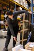 NEO TOOLS Munkavédelmi pulóver kapucnival COMFORT, szürke, 57% pamut 39% poliészter, M 81-514-M