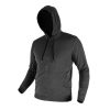 NEO TOOLS Munkavédelmi pulóver kapucnival COMFORT, szürke, 57% pamut 39% poliészter, XXXL 81-514-XXXL