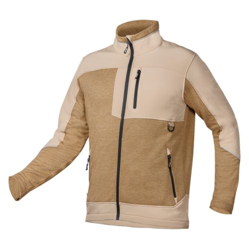 NEO TOOLS Softshell Munkavédelmi kabát, OUTDOOR, bézs, XXXL 81-516-XXXL
