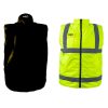 NEO TOOLS Kifordítható láthatósági Munkavédelmi mellény, XXXL 81-520-XXXL