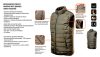 NEO TOOLS Kifordítható olíva Munkavédelmi mellény, CAMO, 100% poliészter, 80g/m2, XXL 81-533-XXL