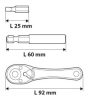 NEO TOOLS Csavarhúzó bitkészlet 38db 25 év garanciával 06-105