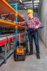 NEO TOOLS Flanel munkaing, piros-fekete-fehér, 100% pamut, M 81-540-M