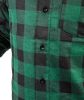 NEO TOOLS Flanel munkaing, zöld-fekete, 100% pamut, XXL 81-546-XXL
