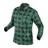 NEO TOOLS Flanel munkaing, zöld-fekete, 100% pamut, XXXL 81-546-XXXL