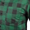 NEO TOOLS Flanel munkaing, zöld-fekete, 100% pamut, XXXL 81-546-XXXL