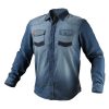 NEO TOOLS Farmer munkaing, DENIM, 100% pamut, S 81-549-S