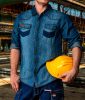 NEO TOOLS Farmer munkaing, DENIM, 100% pamut, S 81-549-S