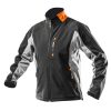 NEO TOOLS Softshell Munkavédelmi kabát, Víz- és szélálló, XL/56 Vízálló (5000mm), szellőztető szelepek (3000mpv), XL 81-550-XL