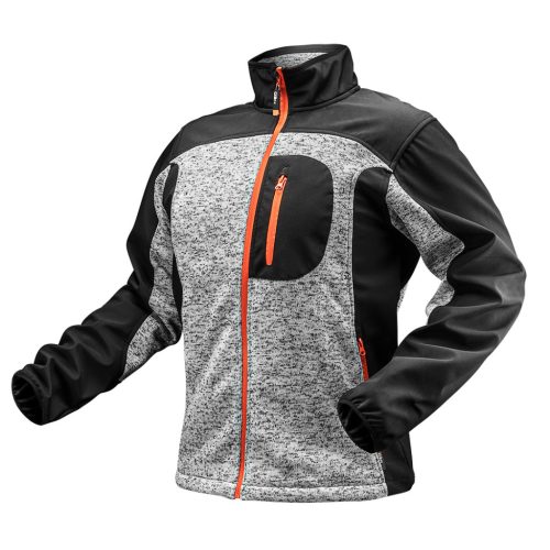 NEO TOOLS Munkavédelmi kabát, softshell betétekkel, XXXL 81-555-XXXL