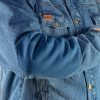 NEO TOOLS Farmer Munkavédelmi kabát, DENIM, béléssel, XL 81-557-XL