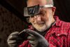 NEO TOOLS Fejpántos nagyító, 5 lencsével, LED-es világítással 06-130