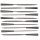 TOPEX TŰRESZELŐ készlet 10db (3x140mm) 06A015