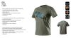 NEO TOOLS Munkavédelmi póló, CAMO, feliratos, olíva, 100% pamut, 180g/m2, XL 81-612-XL