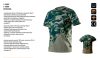 NEO TOOLS Munkavédelmi póló, CAMO, terepmintás, olíva, 100% pamut, 180g/m2, L 81-613-XL