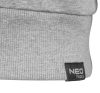 NEO TOOLS Melegítő felső COMFORT, szürke, 79% pamut, L 81-650-L