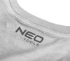 NEO TOOLS Munkavédelmi póló COMFORT, szürke, 90% pamut, XXL 81-656-XXL