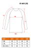 NEO TOOLS Thermo aláöltözet felső, hosszú ujjú, fekete, BASIC, L/XL 81-661-L/XL