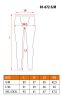 NEO TOOLS Thermo aláöltözet nadrág COOLMAX, S/M 81-672-S/M