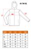 NEO TOOLS Láthatósági Softshell Munkavédelmi kabát, kapucnival, narancssárga, XL 81-701-XL