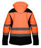 NEO TOOLS Láthatósági Softshell Munkavédelmi kabát, kapucnival, narancssárga, XXL 81-701-XXL