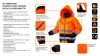 NEO TOOLS Láthatósági Munkavédelmi kabát, extrán szigetelt, narancssárga, XL 81-711-XL