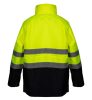 NEO TOOLS Láthatósági Munkavédelmi kabát, vízálló, sárga, S 81-720-S