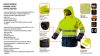 NEO TOOLS Láthatósági Munkavédelmi kabát, vízálló, sárga, S 81-720-S
