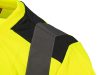 NEO TOOLS Láthatósági Munkavédelmi póló, sárga, sötét alsó résszel, M 81-730-M