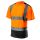 NEO TOOLS Láthatósági Munkavédelmi póló, narancssárga, sötét alsó résszel, M 81-731-M