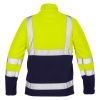 NEO TOOLS Láthatósági Polár Munkavédelmi kabát, sárga, L 81-740-L