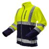 NEO TOOLS Láthatósági Polár Munkavédelmi kabát, sárga, M 81-740-M