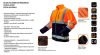 NEO TOOLS Láthatósági Polár Munkavédelmi kabát, narancssárga, L 81-741-L