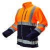 NEO TOOLS Láthatósági Polár Munkavédelmi kabát, narancssárga, XL 81-741-XL