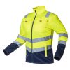 NEO TOOLS Láthatósági Munkavédelmi kabát, VISIBILITY, citromsárga, 60% pamut, 40% polyester, 260 gsm, L 81-742-L