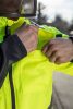 NEO TOOLS Láthatósági Munkavédelmi kabát, VISIBILITY, citromsárga, 60% pamut, 40% polyester, 260 gsm, L 81-742-L