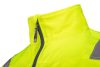NEO TOOLS Láthatósági Munkavédelmi kabát, VISIBILITY, citromsárga, 60% pamut, 40% polyester, 260 gsm, L 81-742-L