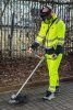 NEO TOOLS Láthatósági Munkavédelmi kabát, VISIBILITY, citromsárga, 60% pamut, 40% polyester, 260 gsm, XXL 81-742-XXL