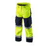 NEO TOOLS Láthatósági Softshell Munkásnadrág, citromsárga, M 81-750-M
