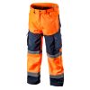 NEO TOOLS Láthatósági munkanadrág, softshell, narancssárga, XXL 81-751-XXL